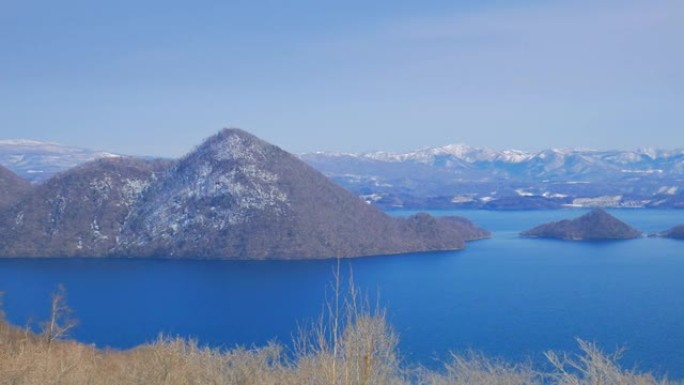 日本北海道洞谷湖。