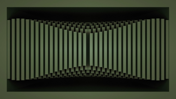 【裸眼3D】墨绿虚拟橱窗矩阵视觉艺术空间