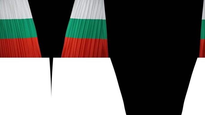 保加利亚旗帘布