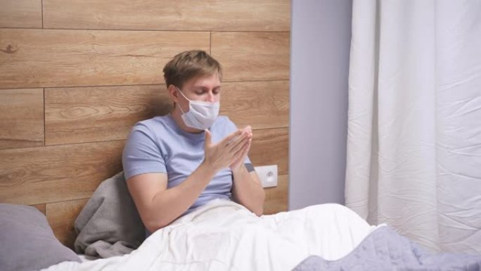新型冠状病毒肺炎人呼吸急促冠状病毒咳嗽呼吸问题