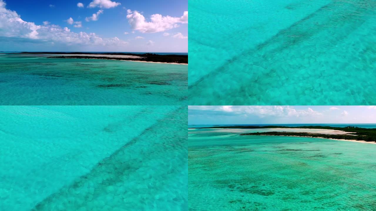 巴哈马群岛的海景