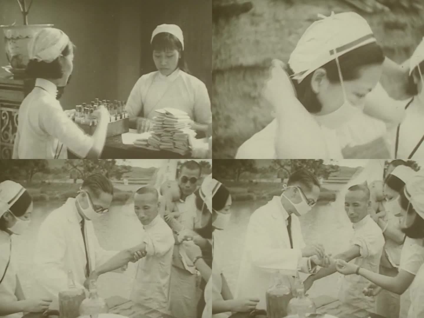 30年代 接种牛痘疫苗