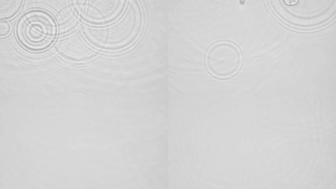 灰色背景上的水浪。