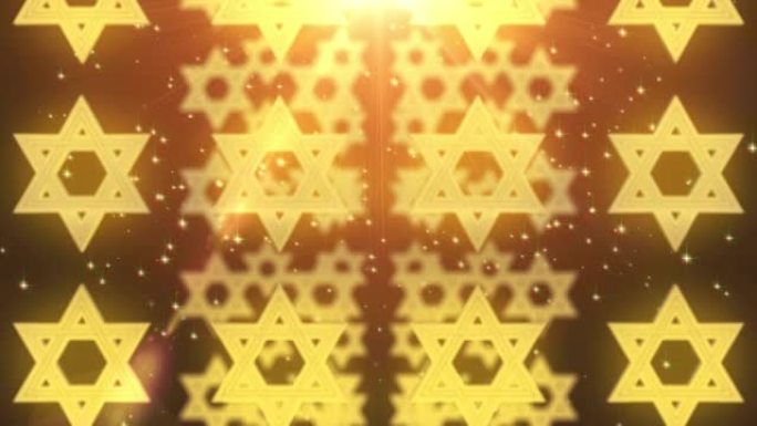 金大卫星符号粒子循环动画背景