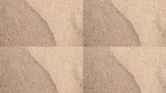 沙子纹理和背景。沙滩上的沙子作为背景