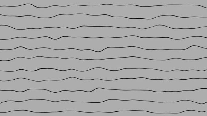 抽象线波。现代最小动画设计概念。