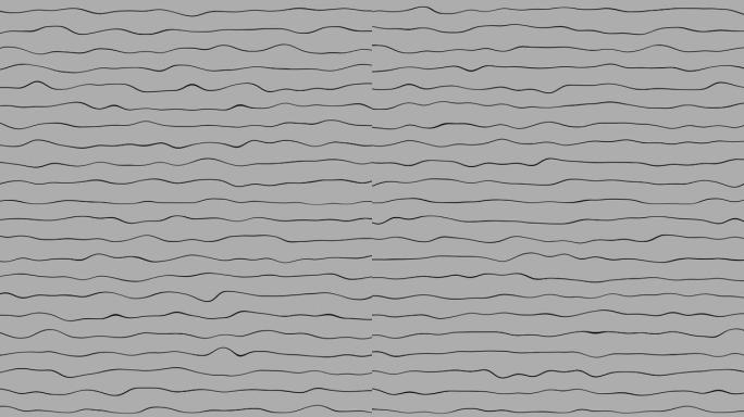 抽象线波。现代最小动画设计概念。