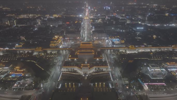 夜景永宁门