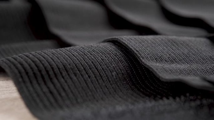 黑色纹理弹性纺织胶带