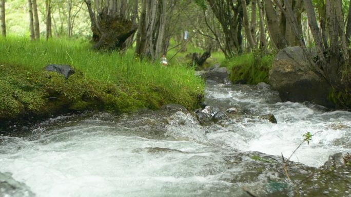山泉 泉水 溪流 溪水 水源 河谷