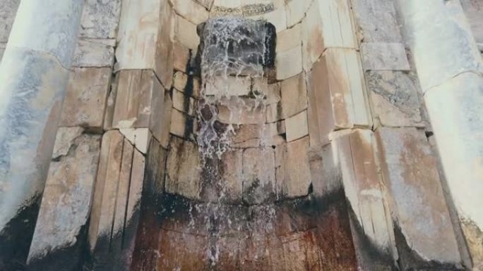 萨加拉索斯古城的安东尼喷泉