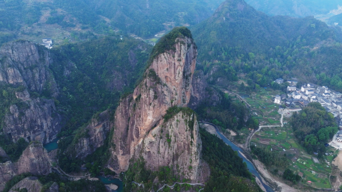 【5k合集1】航拍楠溪江石桅岩景区