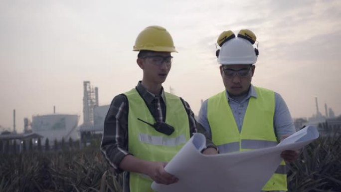 亚洲工程师咨询石油工业的建设。