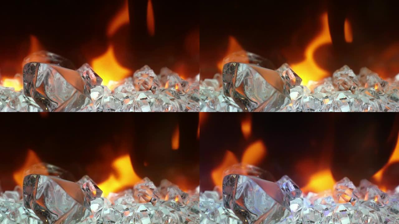 冰晶和火