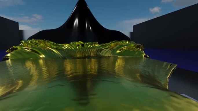 液态金属金波水模拟