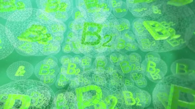 维生素B2绿色b2维生素营养