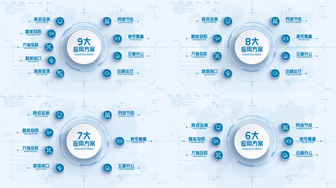 简洁图标文字分类