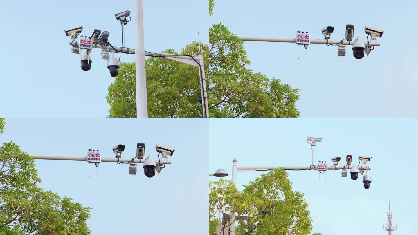 交通监控摄像头-三镜