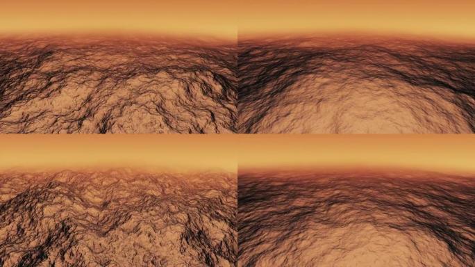 火星表面的无缝4k环