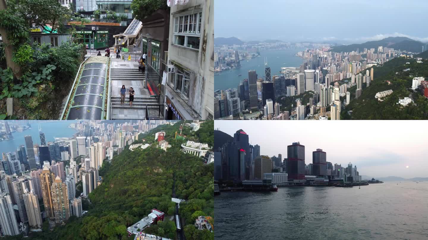 香港大气航拍4K