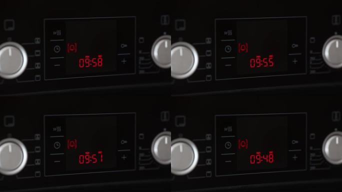 烤箱电板上10分钟起的倒计时计时器
