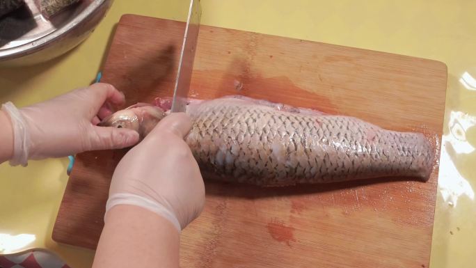 草鱼切段切鱼肉鱼块 (5)
