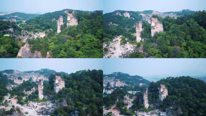 石峰风景石材开采