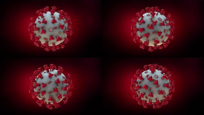 冠状病毒或SARS-CoV-2或新型冠状病毒肺炎病毒，可循环
