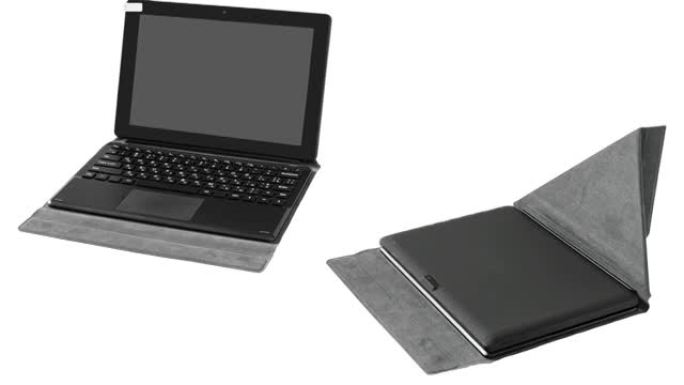 平板电脑和键盘。