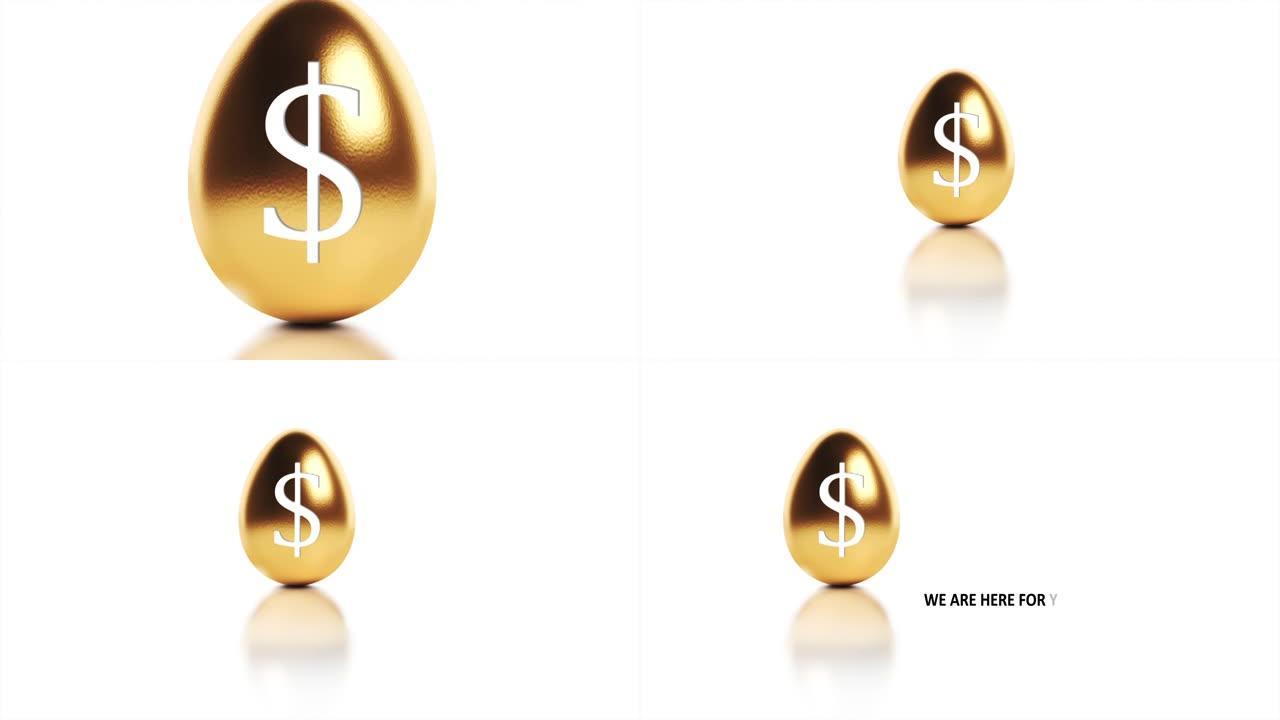 金蛋美元符号与投资方向正文