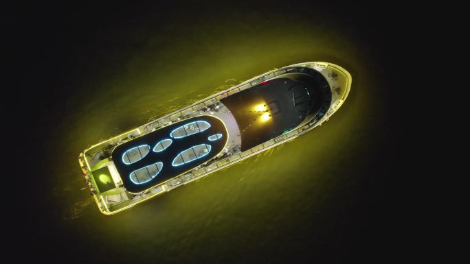 武汉城市夜景江滩夜景