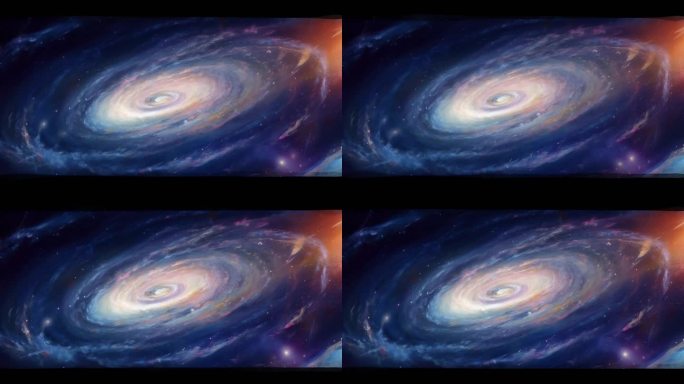 宇宙星系团背景视频
