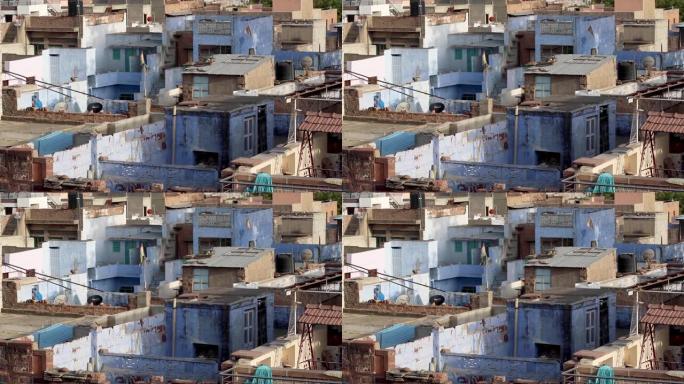 焦特布尔印度贫民窟建筑