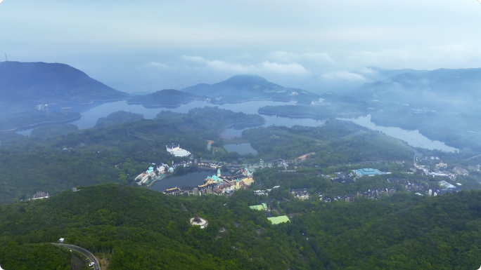 东部华侨城 大华兴寺 4K航拍