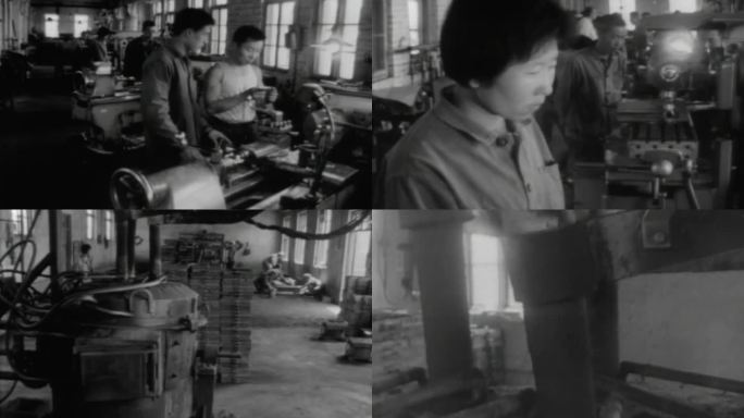 70年代 北京 拖拉机厂 拖拉机生产制造