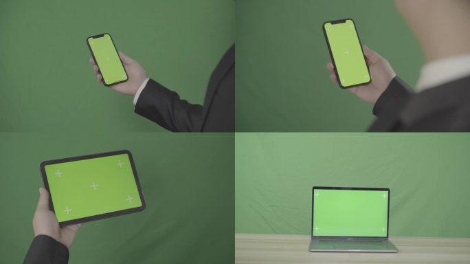 科技感屏幕绿幕抠像合集