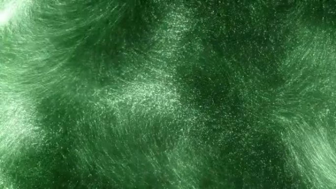 具有太阳能燃料绿色蓝藻横幅环背景的宏观纳米管
