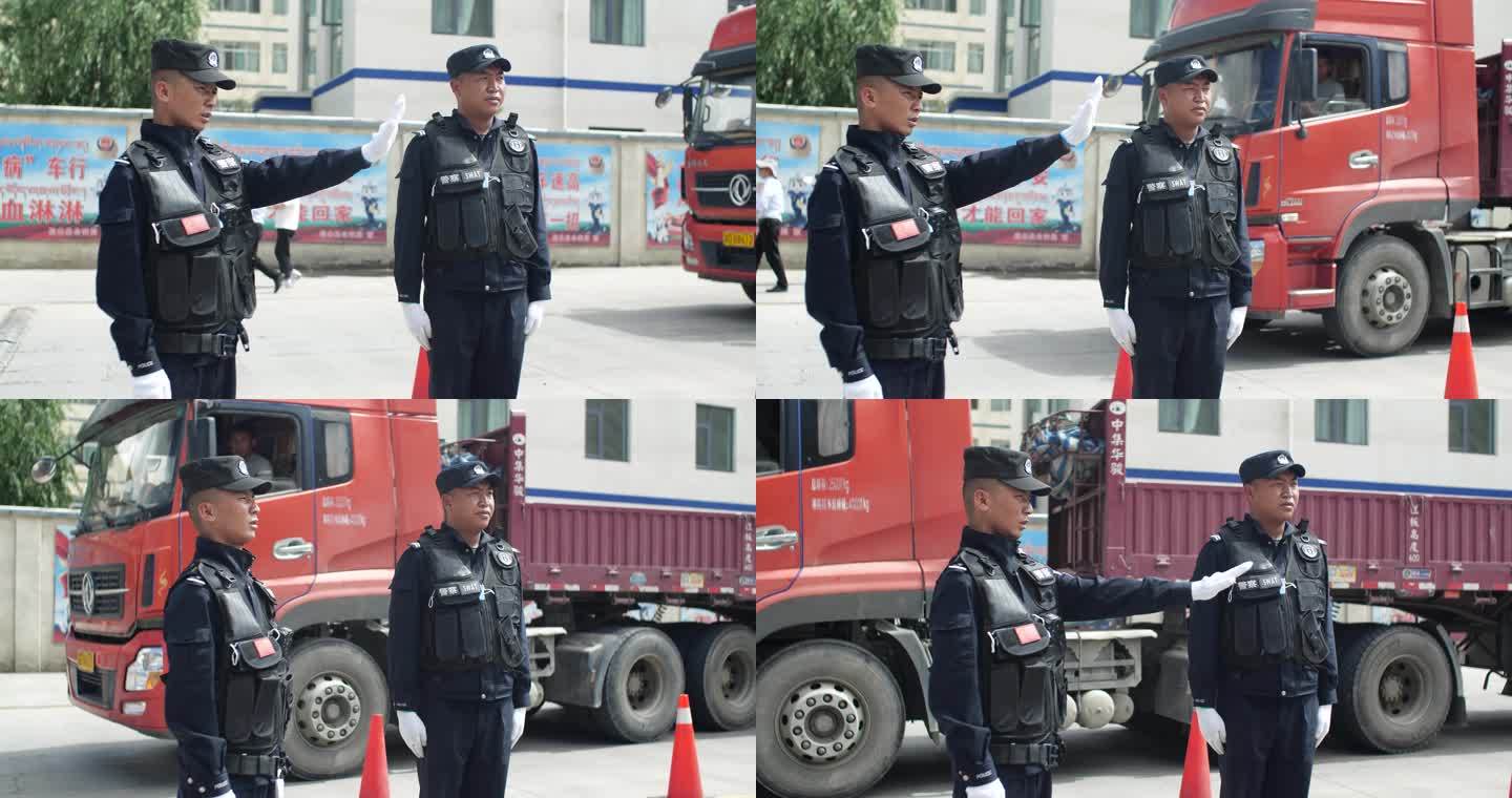 货车客车通关 防护服 西藏边境 卡口
