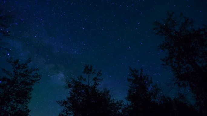 夜星时间流逝的静止