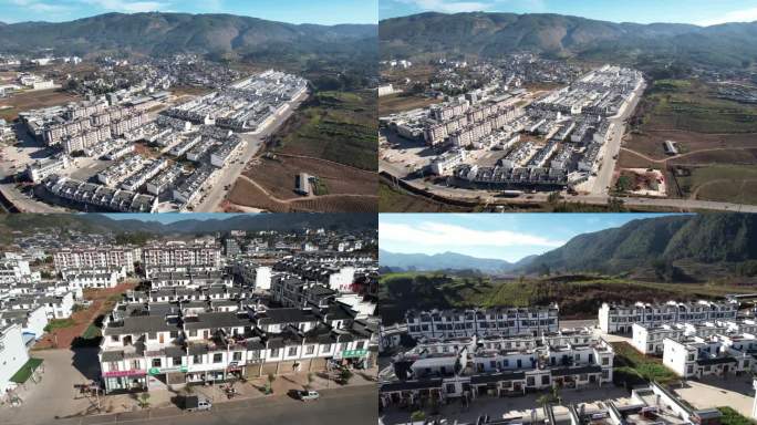 云南保山乡村航拍