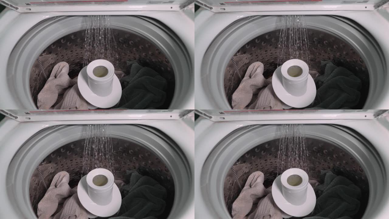 洗衣机第一次循环水