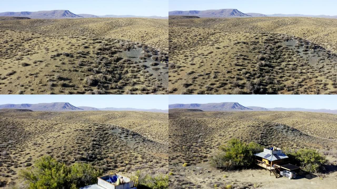 沙漠中沙丘的4k视频片段