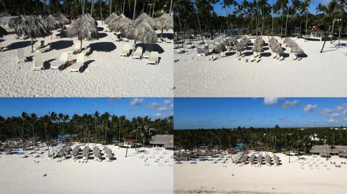 逃离空旷的度假胜地