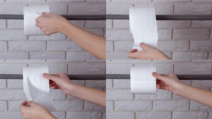 厕所里的健康问题。