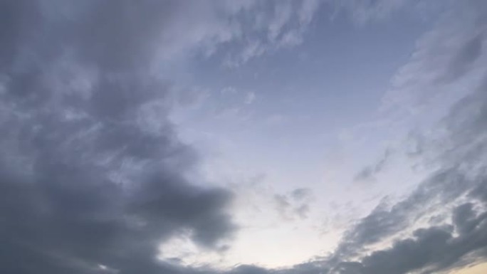 云时间流逝渐变阴云云层