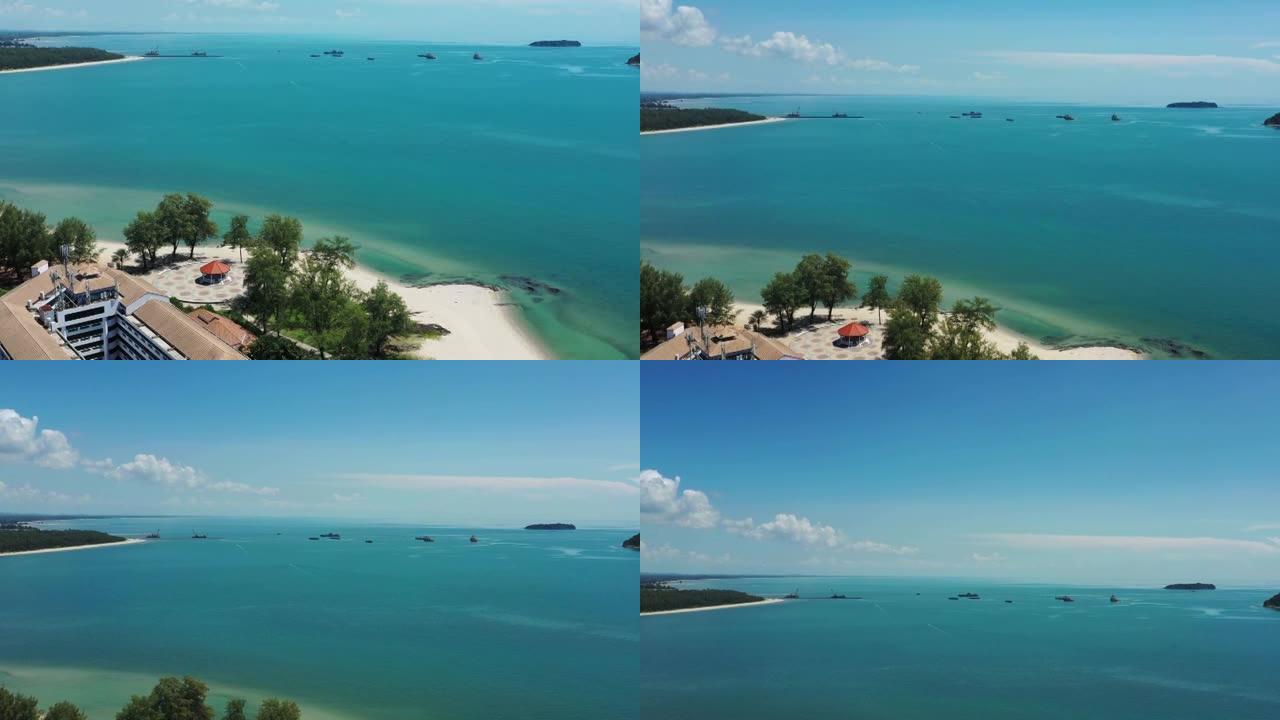 泰国南部美丽的海滩和大海