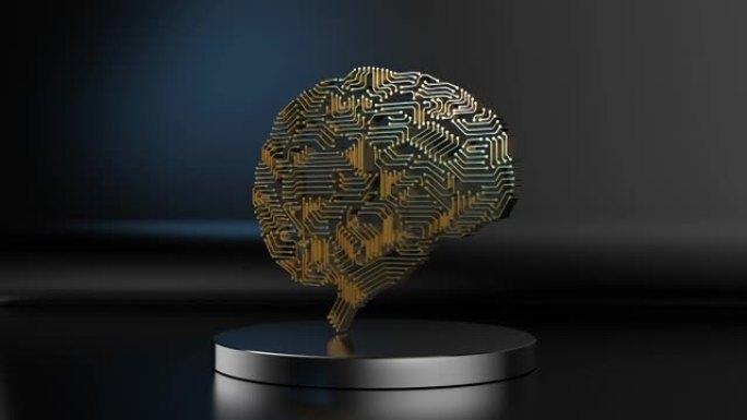 黄金人工智能大脑或电路大脑