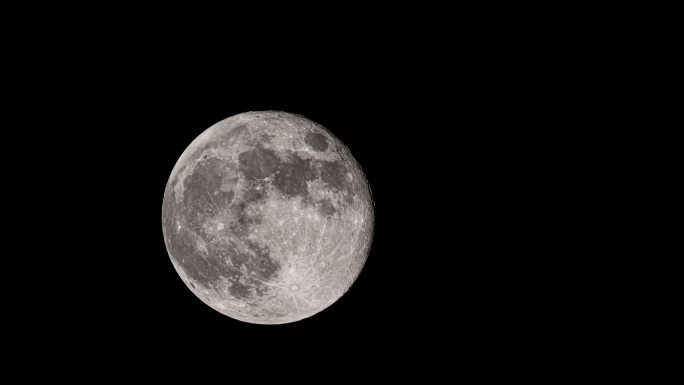 超清晰月球延时实拍