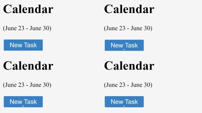 在日历中创建计划的新任务。在个人组织者日期簿中创建计划提示。点击日记的数字显示视图。