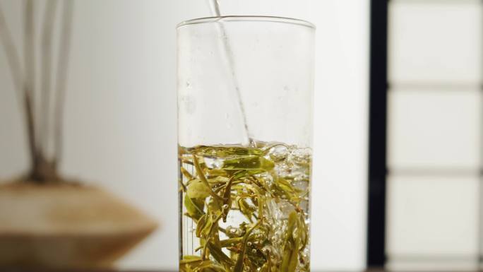 4K高速茶叶玻璃杯泡茶茶具绿茶沏茶